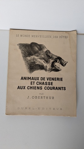 Animaux de vénerie et chasse aux chiens courants